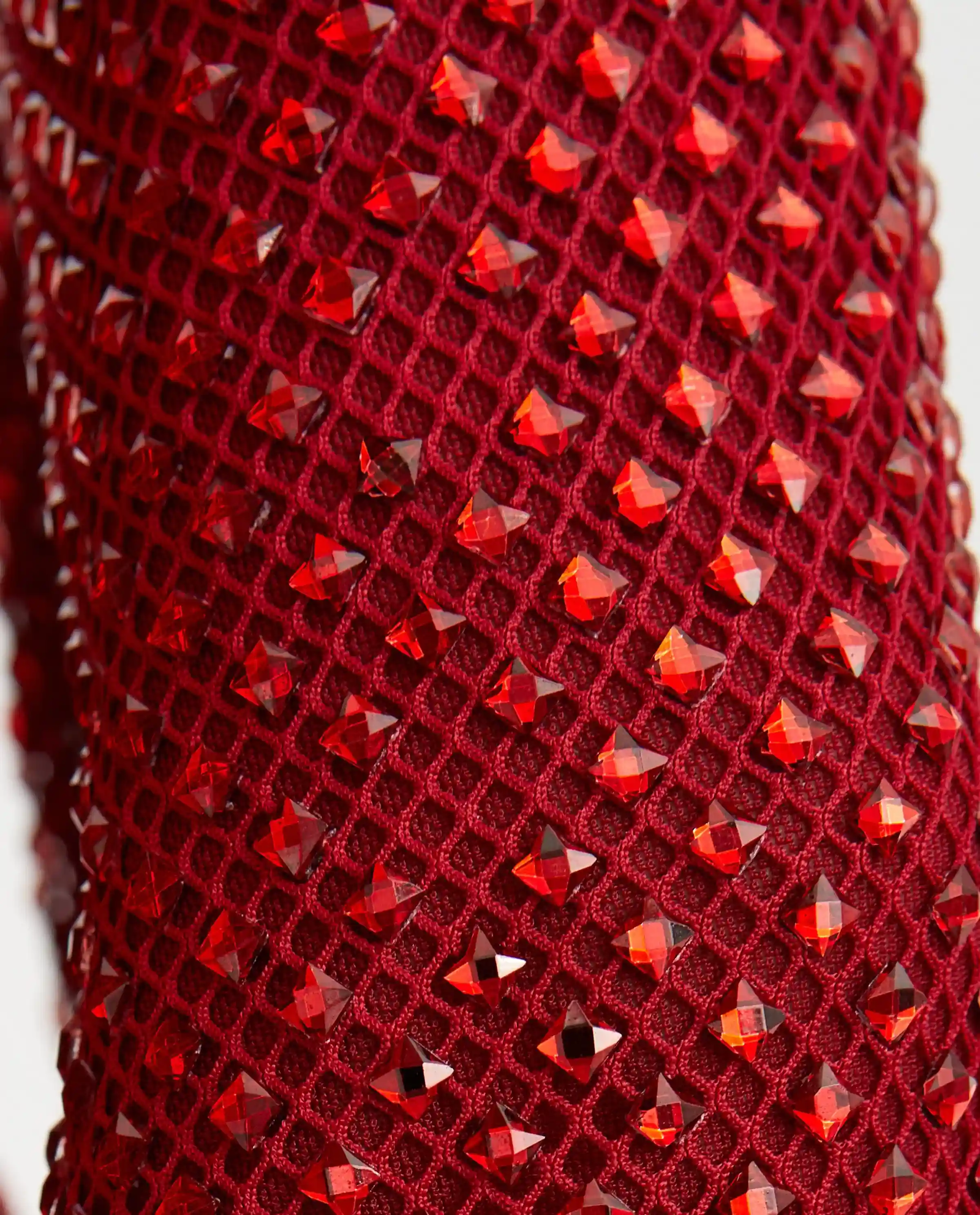 Czerwona sukienka z kryształkami - Image #3