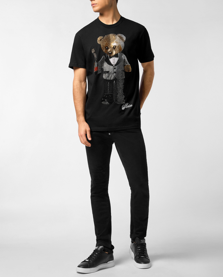 Koszulka z kryształową grafiką Teddy Bear - Image #2