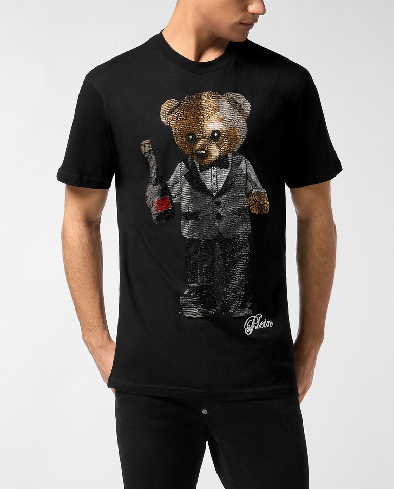 Koszulka z kryształową grafiką Teddy Bear - Image #0