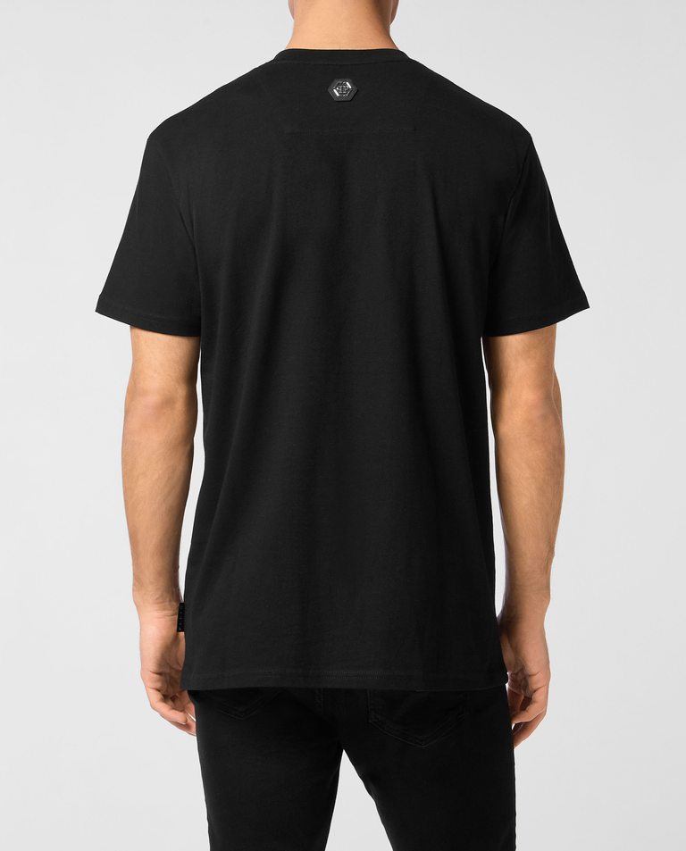 Czarny t-shirt Glass PP Hexagon - Image #1