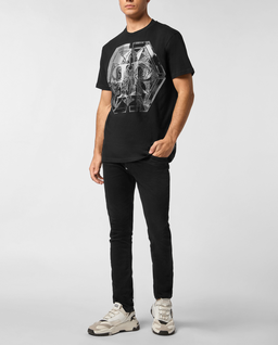 Czarny t-shirt Glass PP Hexagon - Image #2
