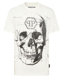 T-shirt z kryształowym motywem czaszki - Image #4