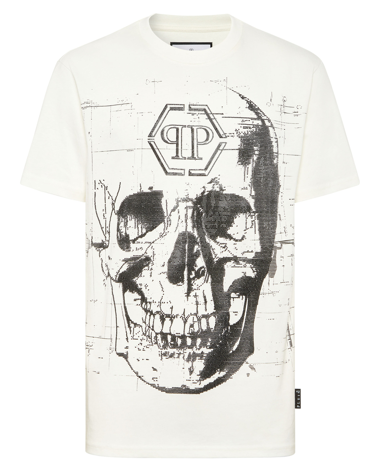 T-shirt z kryształowym motywem czaszki - Image #4