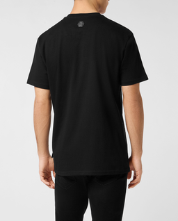 T-shirt z kryształowym motywem czaszki - Image #1