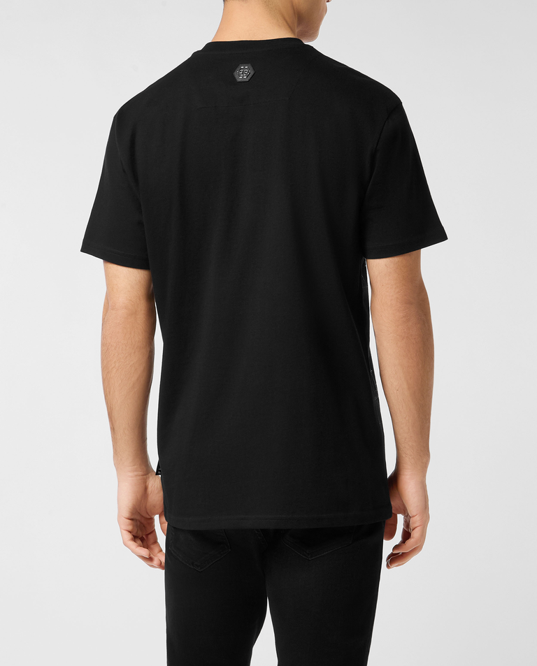 T-shirt z kryształowym motywem czaszki - Image #1