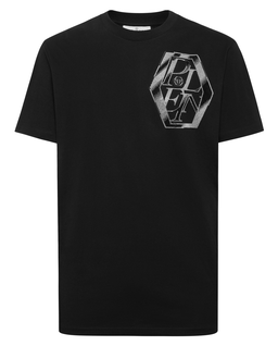 Czarny t-shirt Metal Plein - Image #4