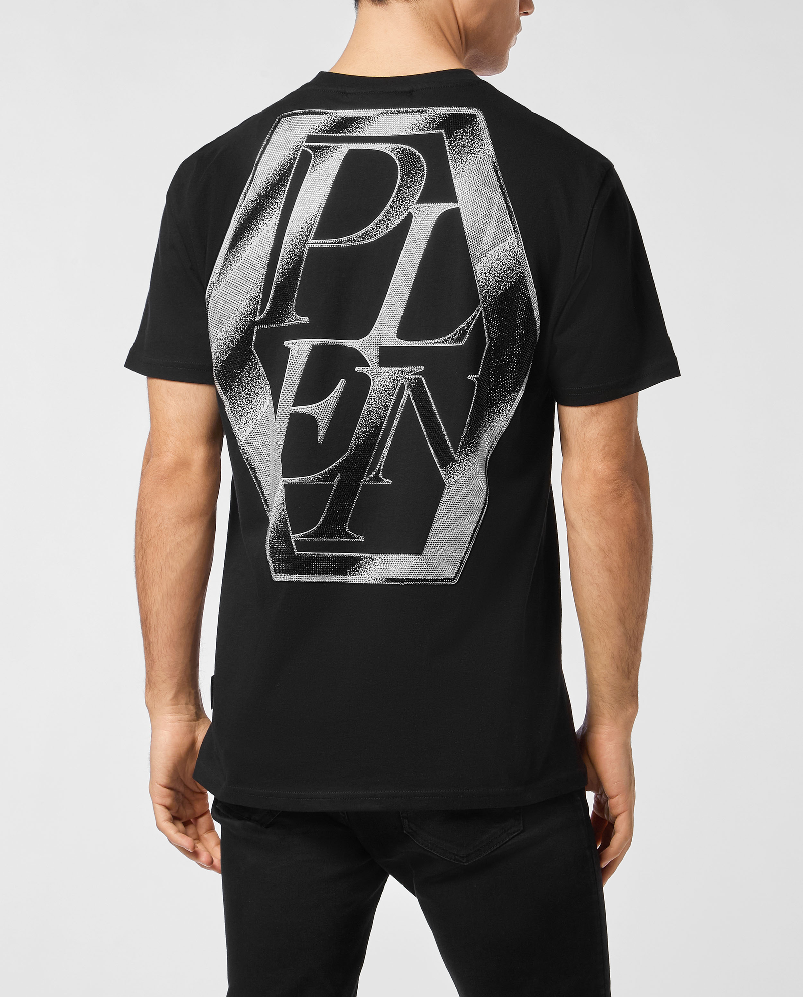 Czarny t-shirt Metal Plein - Image #1