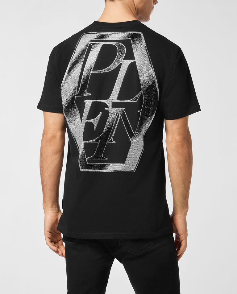 Czarny t-shirt Metal Plein - Image #1