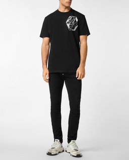 Czarny t-shirt Metal Plein - Image #2