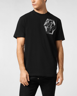 Czarny t-shirt Metal Plein - Image #0