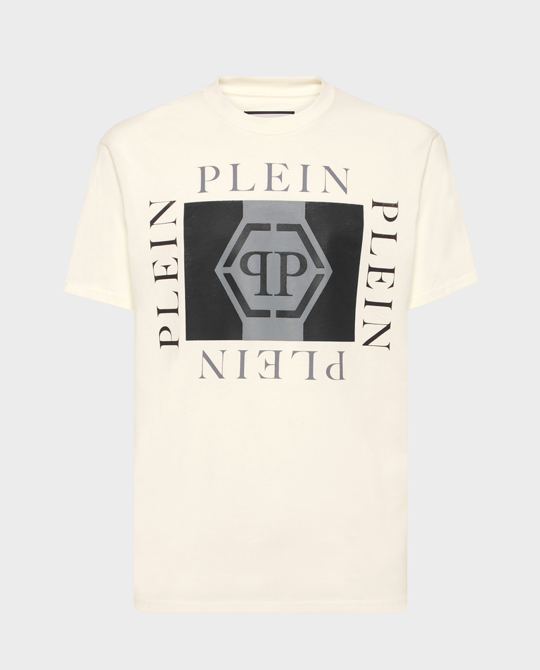 Bawełniany t-shirt z nadrukiem