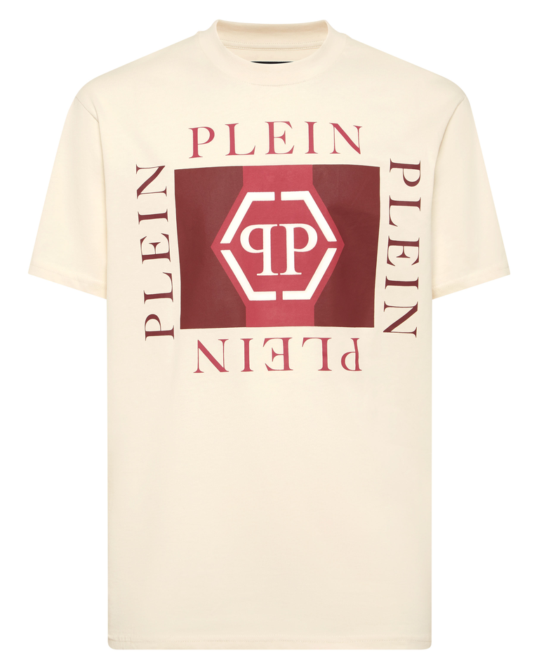 Bawełniany t-shirt z nadrukiem - Image #4