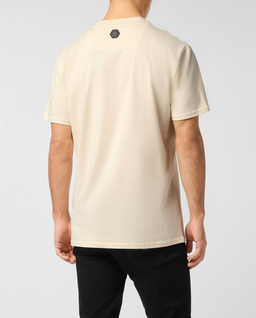 Bawełniany t-shirt z nadrukiem - Image #1
