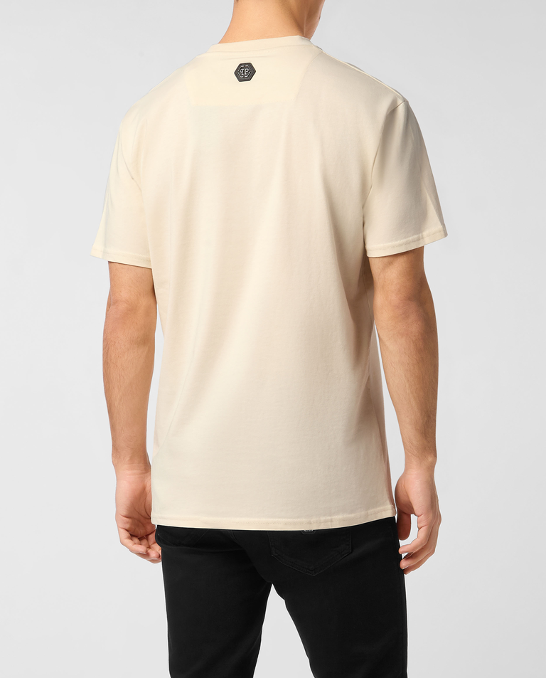 Bawełniany t-shirt z nadrukiem - Image #1