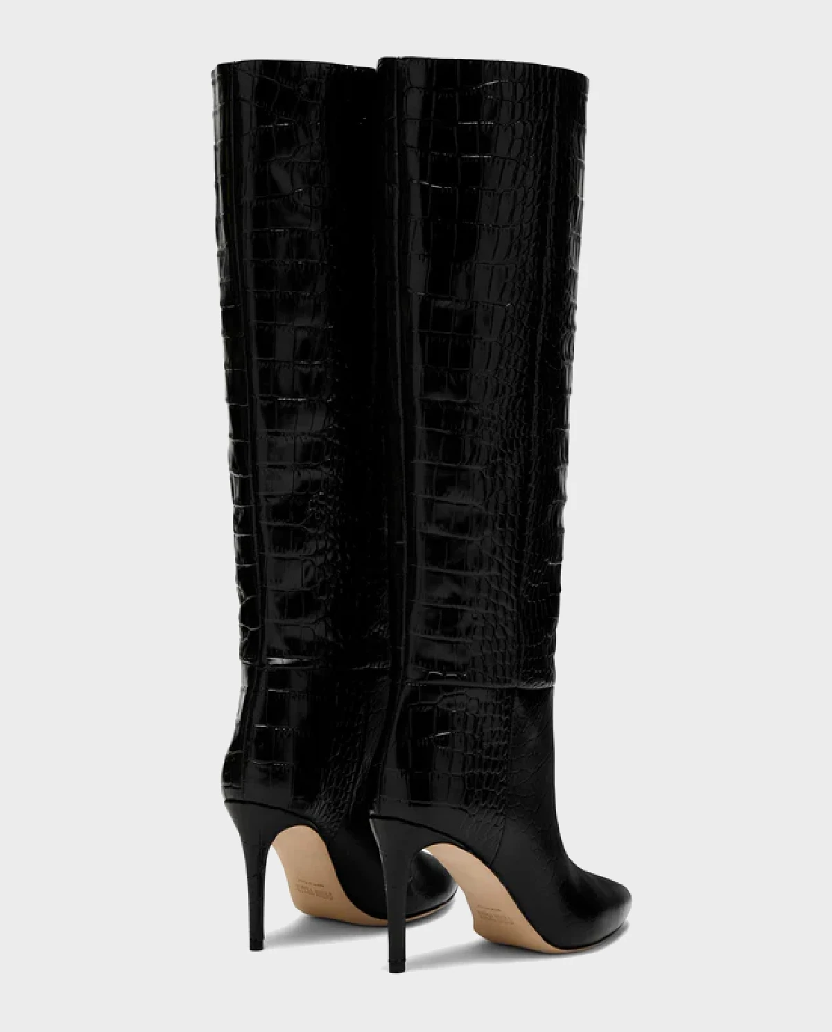 Czarne kozaki na szpilce Stiletto 85 - Image #3