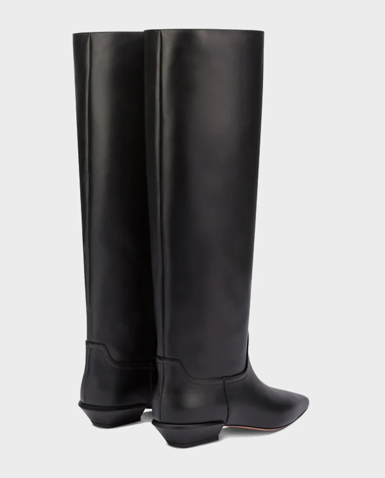 Czarne kozaki Bettina 25 - Image #3