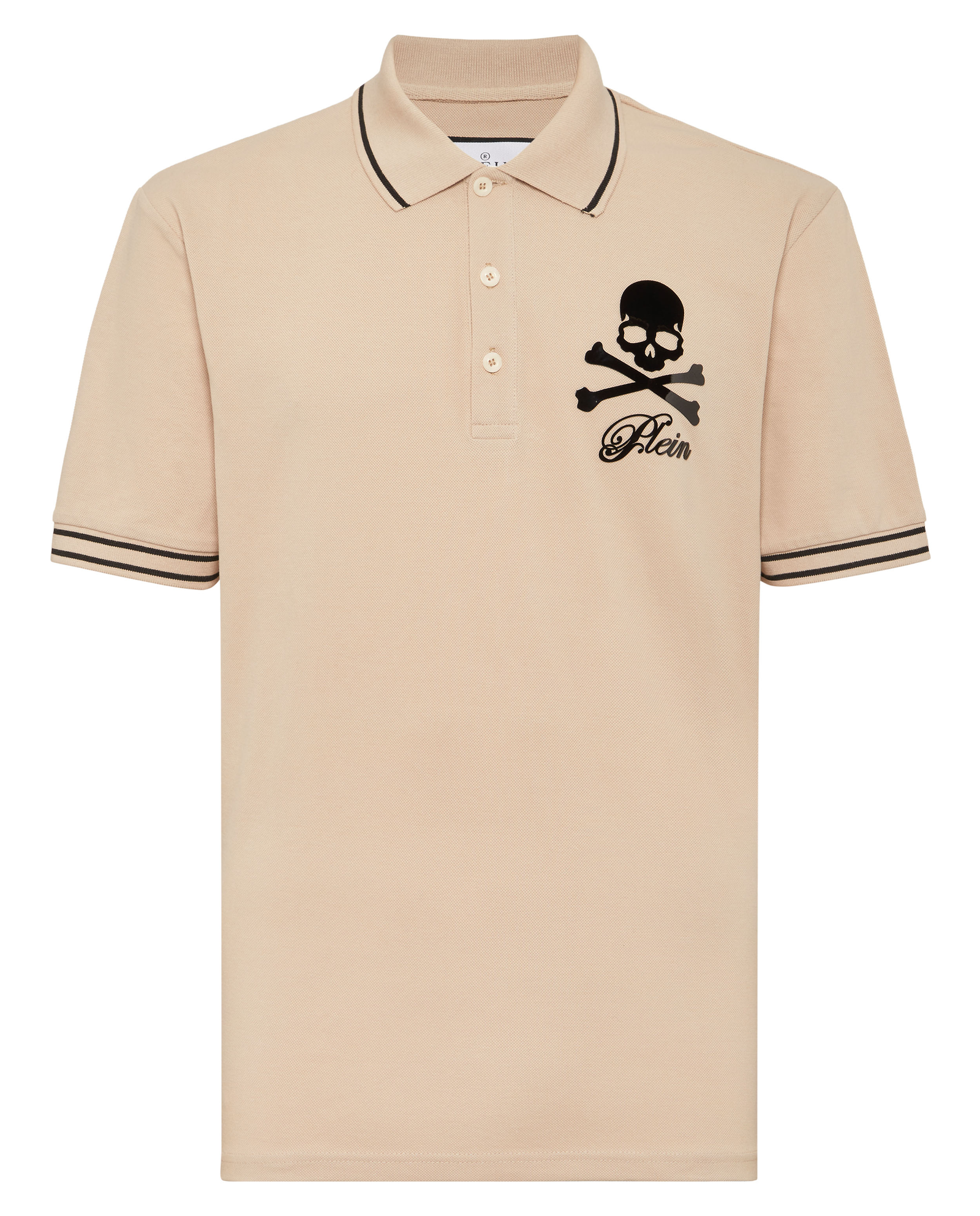Beżowa koszulka polo - Image #4
