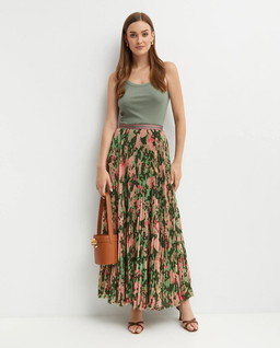 Spódnica maxi Camouflage - Image #1