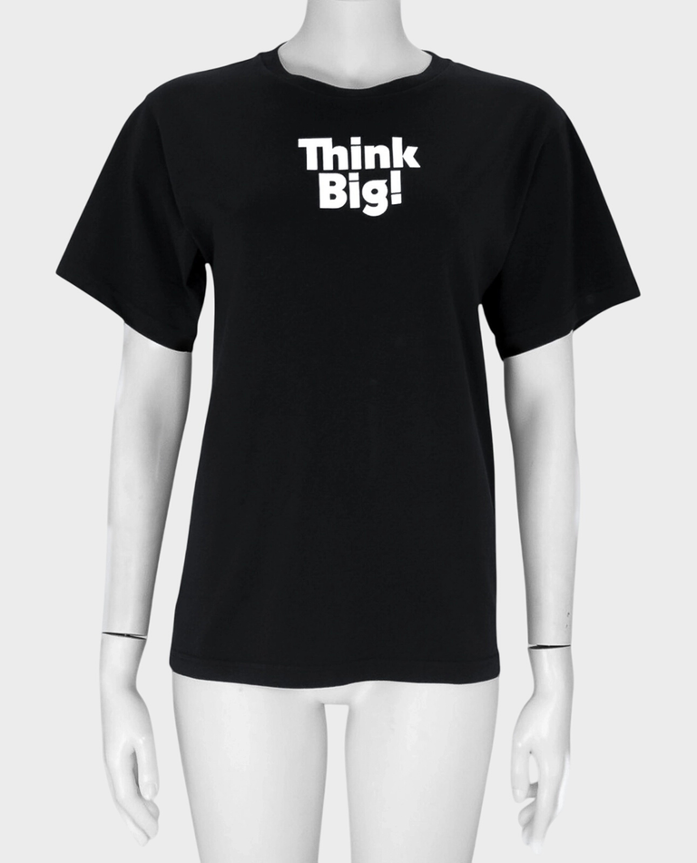 Czarny bawełniany t-shirt - Image #0