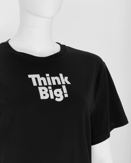 Czarny bawełniany t-shirt - Image #2