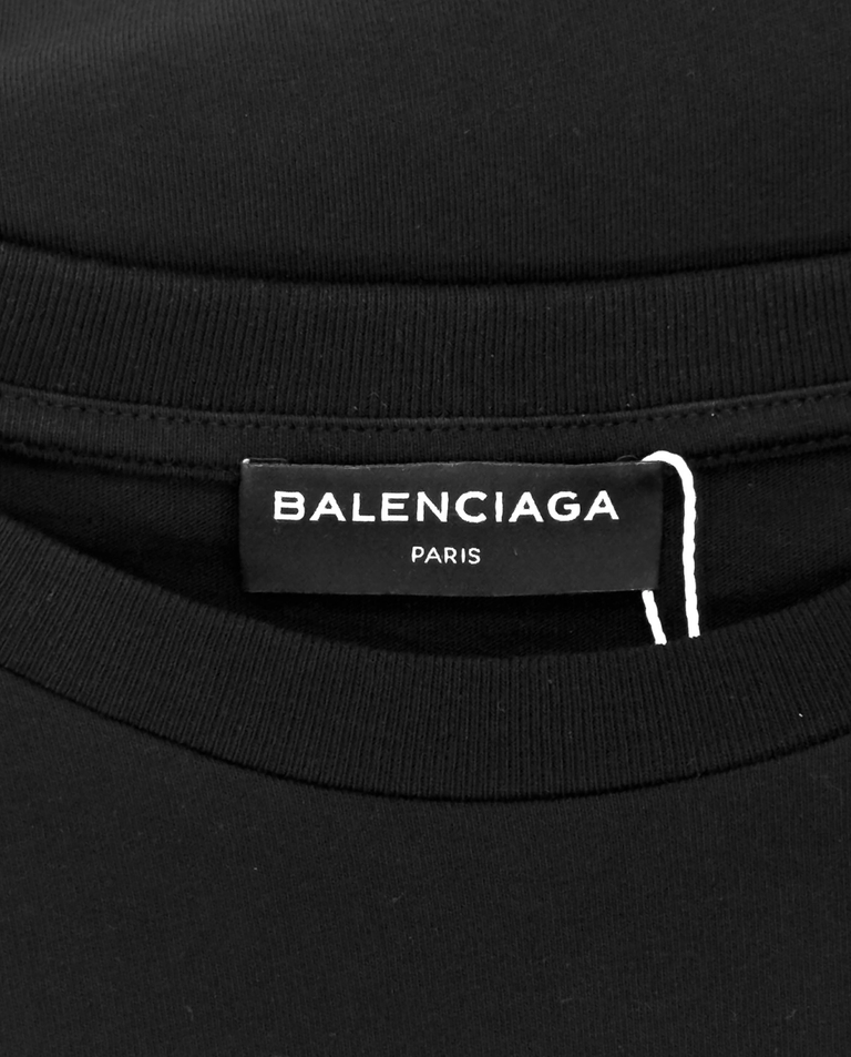 Czarny bawełniany t-shirt - Image #4