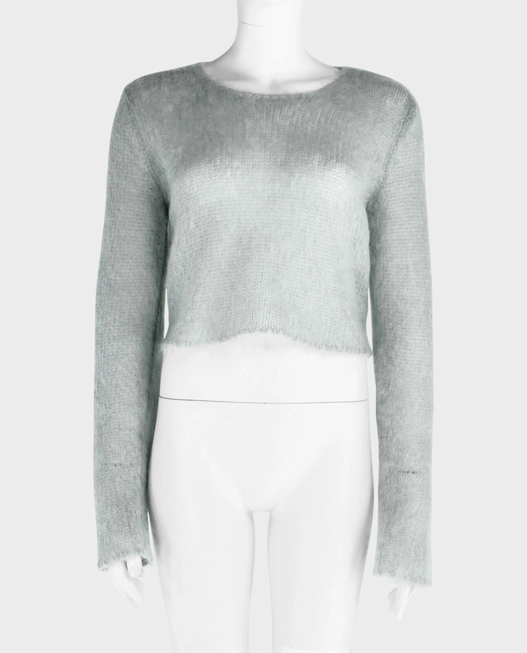 Wełniano-moherowy sweter - Image #0