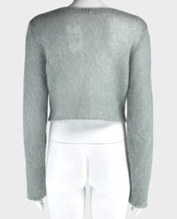 Wełniano-moherowy sweter - Image #1