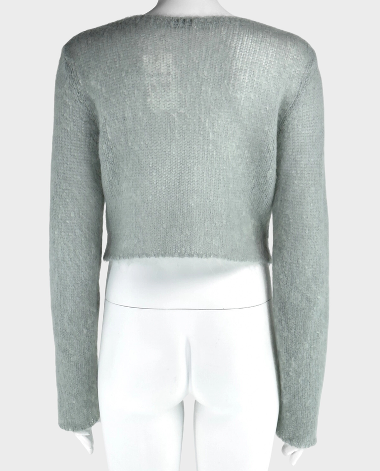 Wełniano-moherowy sweter - Image #1