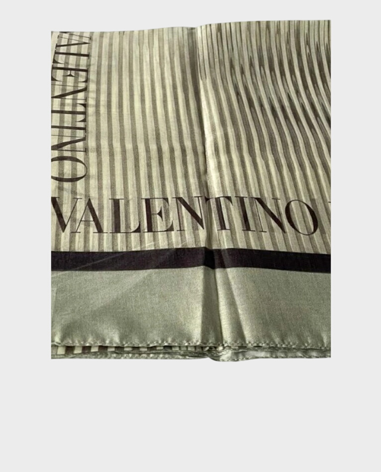 Bawełniany szal Valentino - Image #0