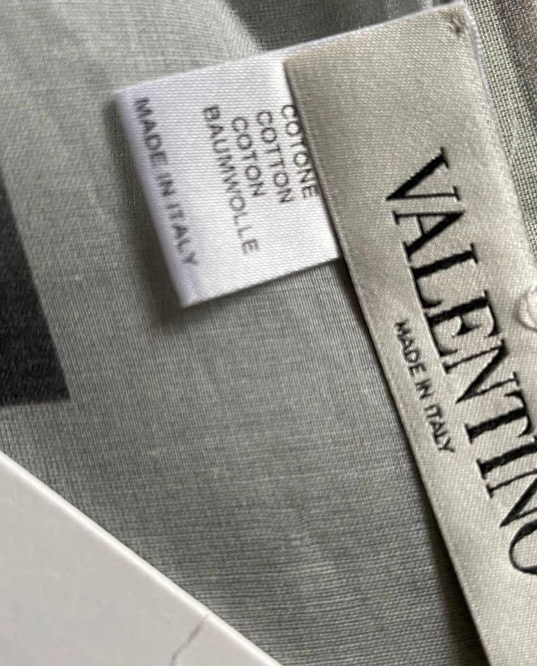 Bawełniany szal Valentino - Image #1
