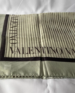 Bawełniany szal Valentino - Image #4