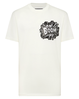 Biały t-shirt Boom Stones - Image #4