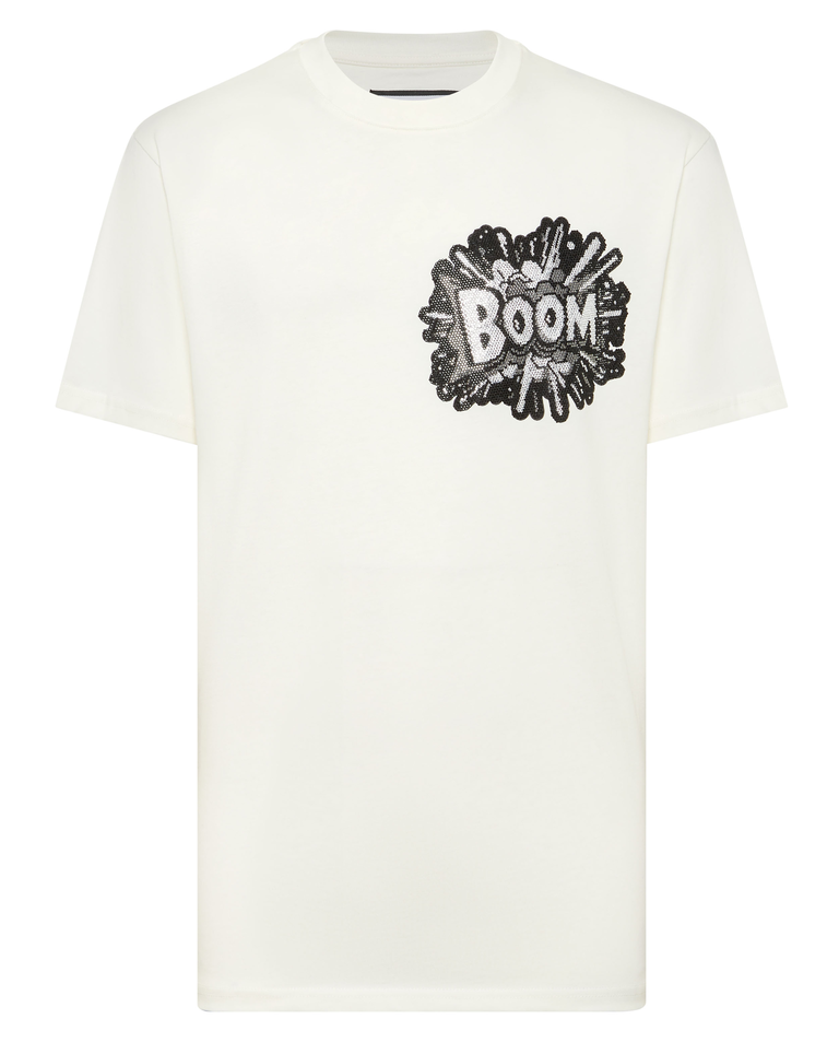Biały t-shirt Boom Stones - Image #4
