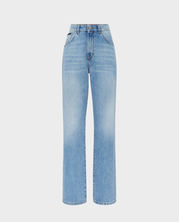 Niebieskie jeansy Straight Fit - Image #0