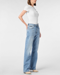 Niebieskie jeansy Straight Fit - Image #2