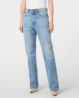 Niebieskie jeansy Straight Fit - Image #0