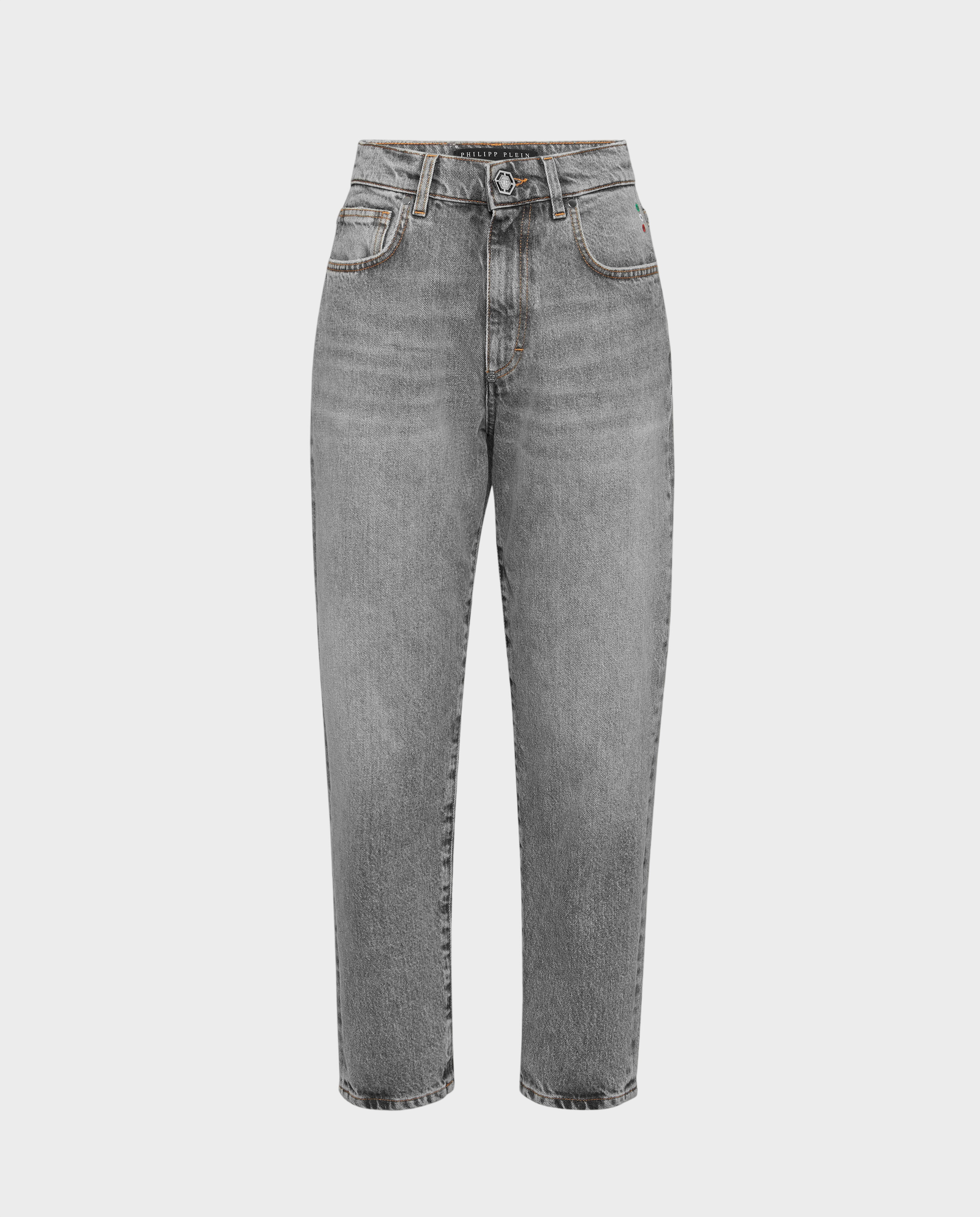 Szare jeansy Mom Fit - Image #0