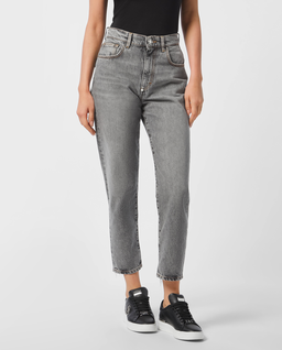 Szare jeansy Mom Fit - Image #0