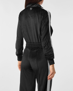 Czarna bluza dresowa z logo - Image #1