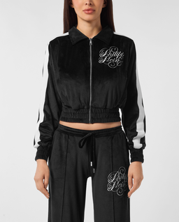 Czarna bluza dresowa z logo - Image #0