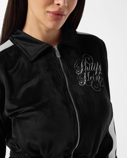 Czarna bluza dresowa z logo - Image #3