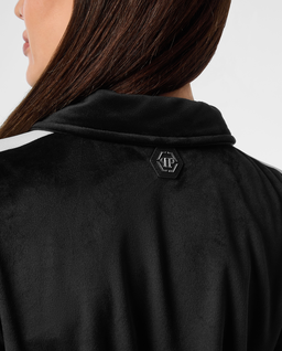 Czarna bluza dresowa z logo - Image #4