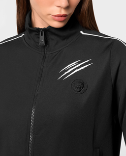 Czarna bluza dresowa z logo - Image #3
