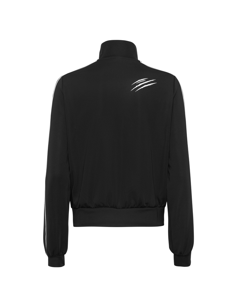Czarna bluza dresowa z logo - Image #6
