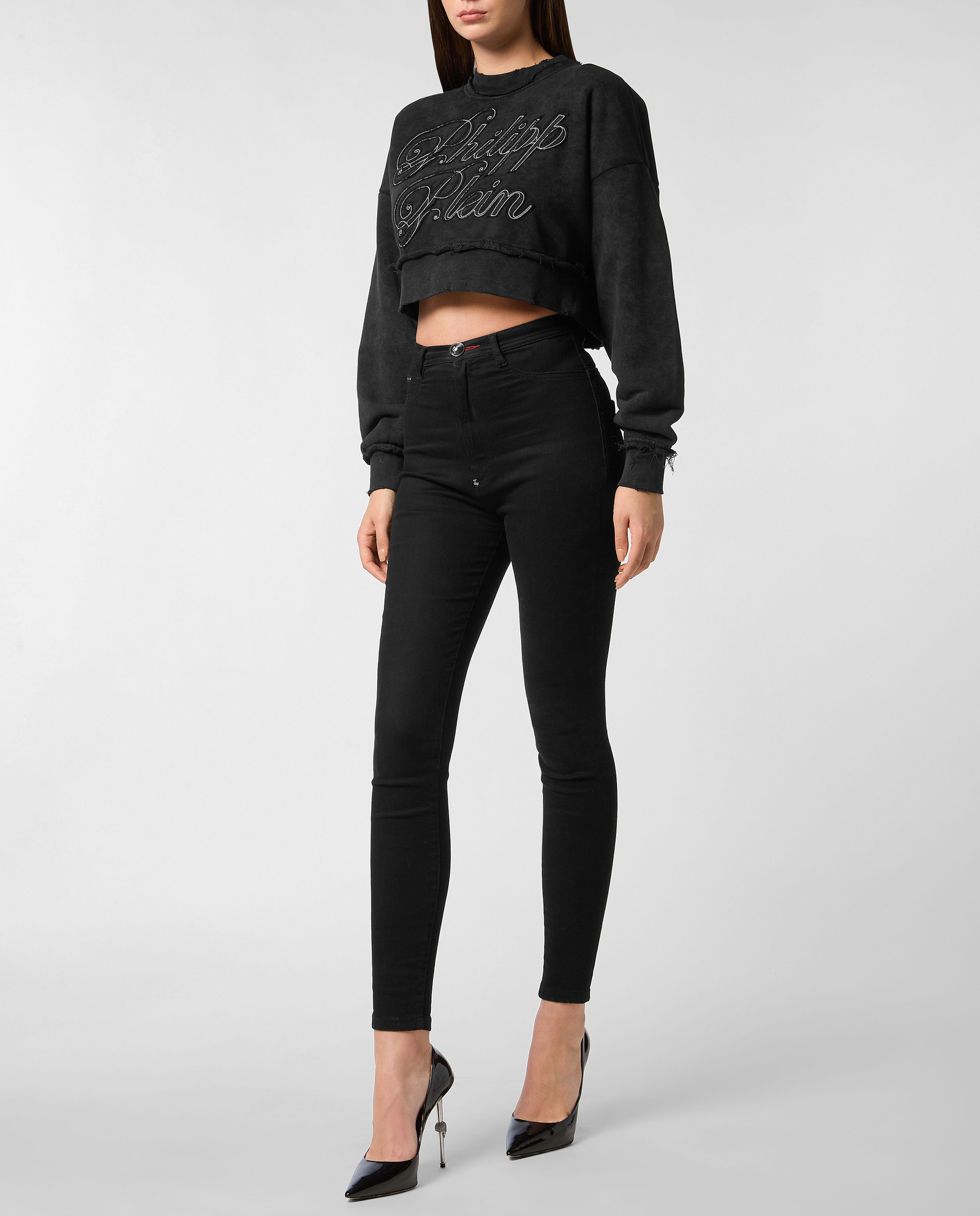 Czarna bluza Signature - Image #2
