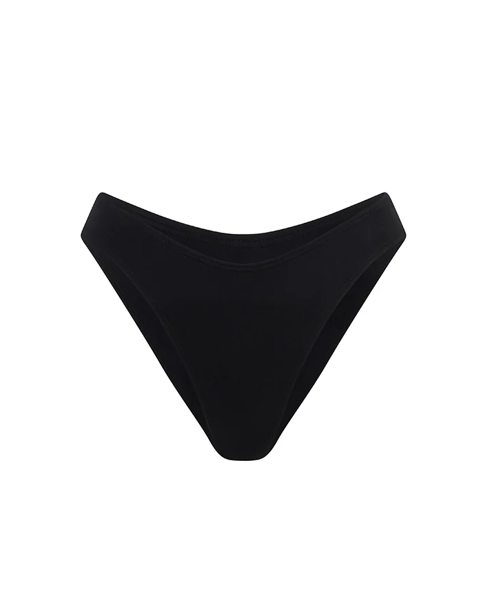 Czarne transparentne body na jedno ramię - Image #2