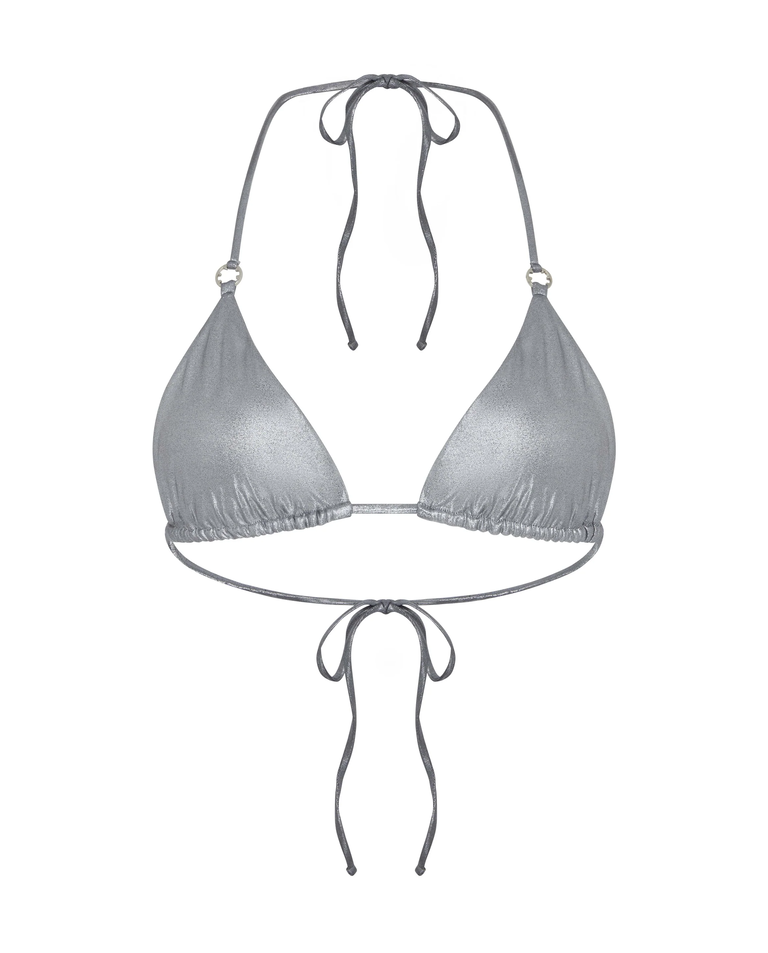 Trójkątna srebrna góra od bikini - Image #5
