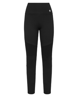 Czarne legginsy z wysokim stanem - Image #4
