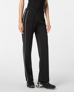 Czarne spodnie dresowe Loose Fit - Image #0