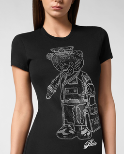 Czarna koszulka Teddy Doorman - Image #3